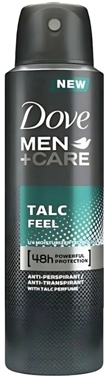 Dove Men+Care Men Care Talc Feel Deo Spray 150ml - 10 Stuks