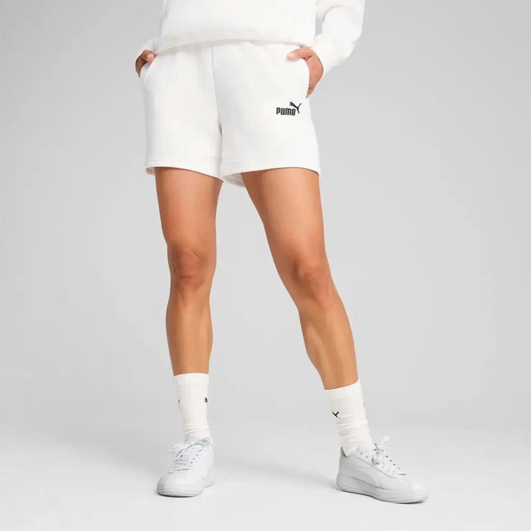 PUMA Select Ess Small No.1 Sportbroek 5" - Wit
