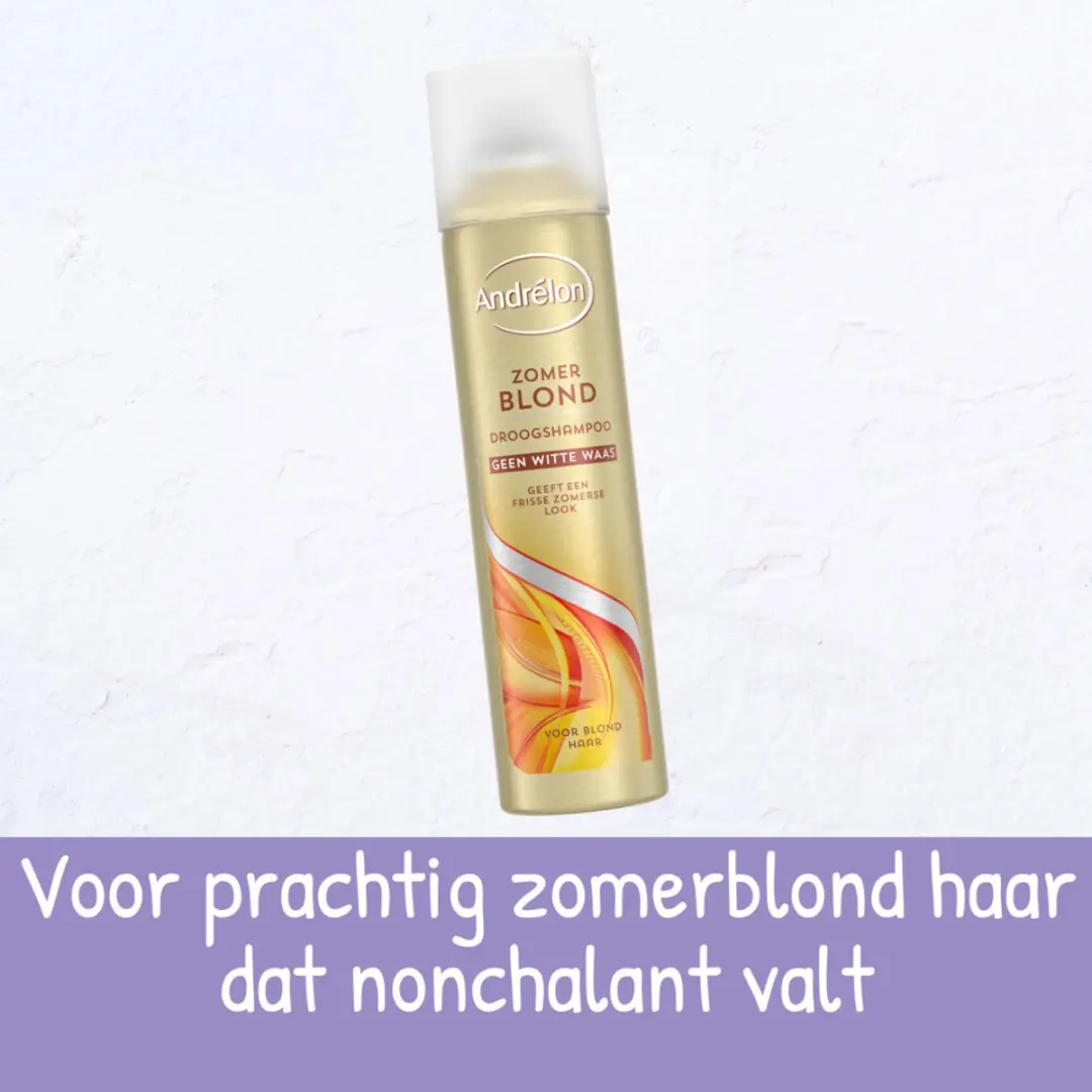 Andrélon Droogshampoo Zomer Blond 245ml - 24 Stuks