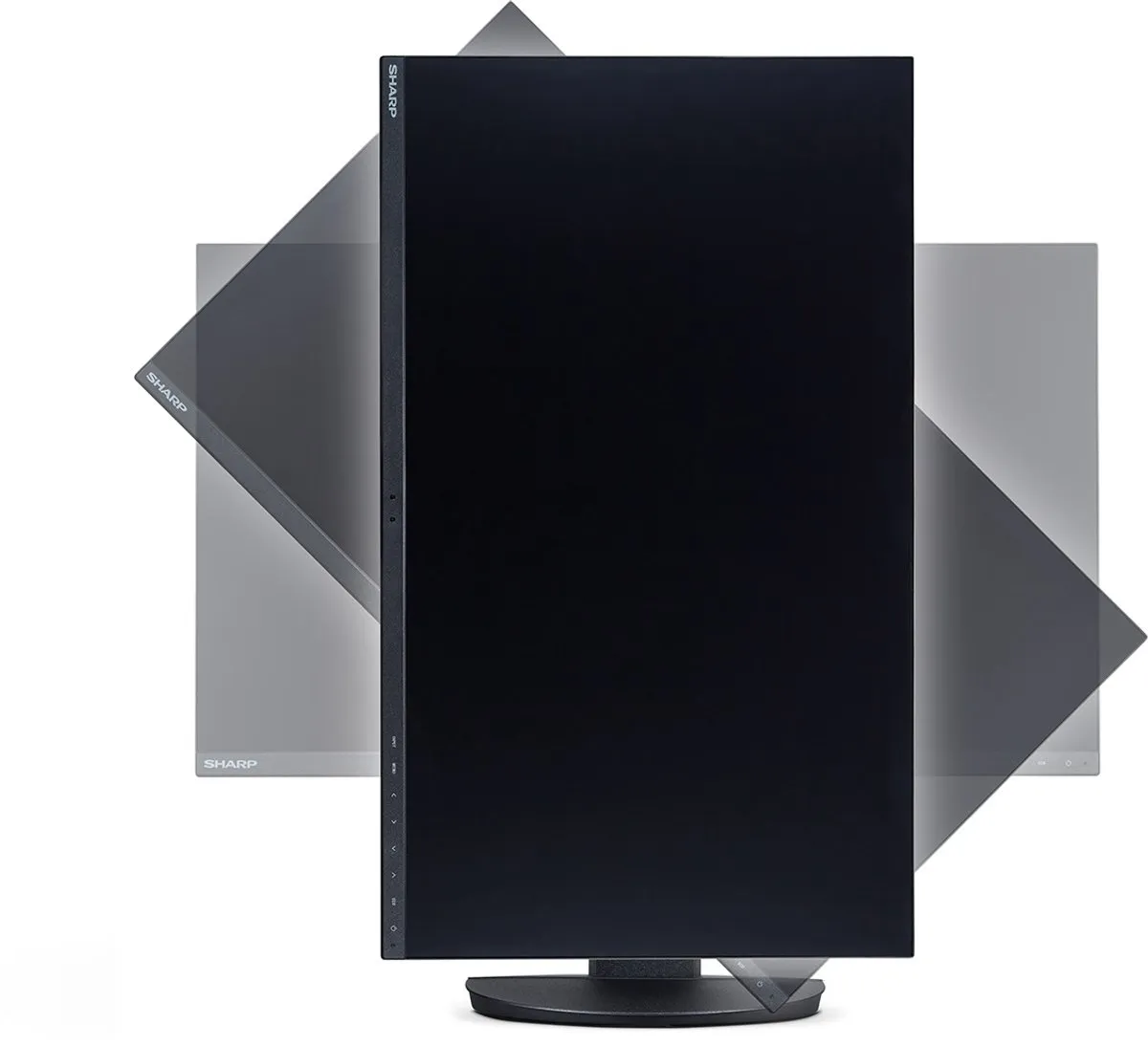 Sharp MultiSync EA272Q 27" 4K LCD Monitor - Zwart - afbeelding 4 van 6