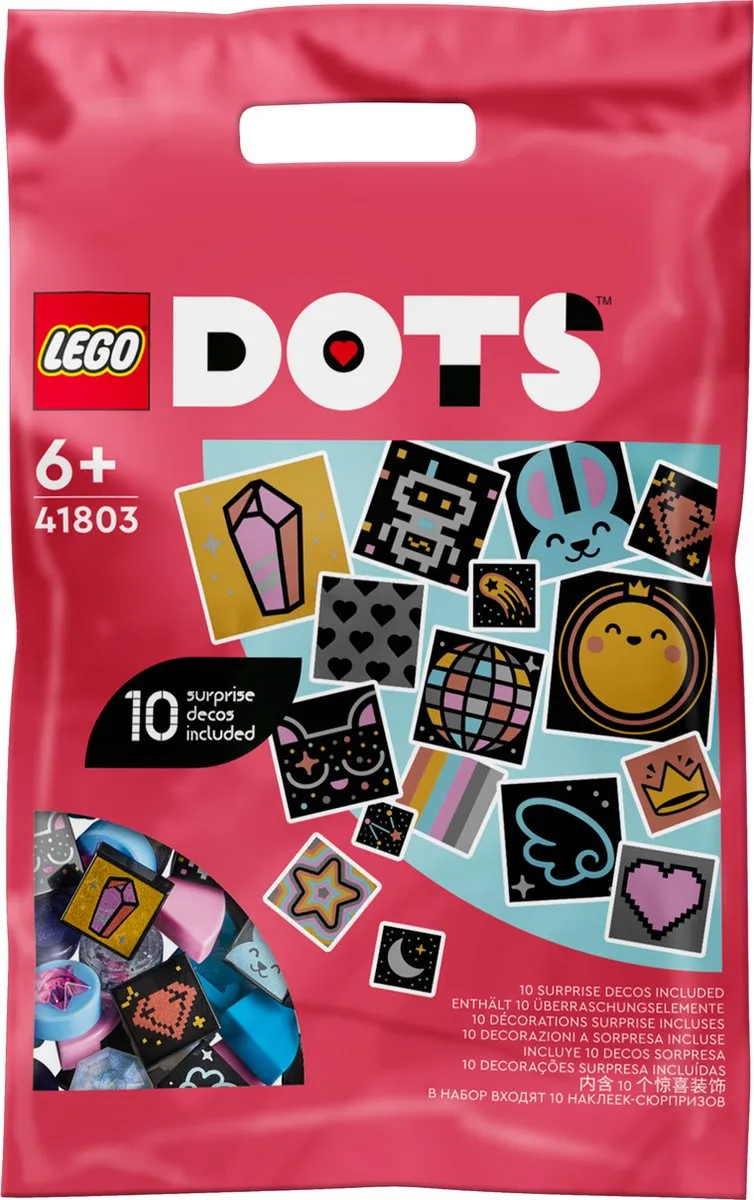 LEGO DOTS Serie 8 Glitters en Glans Set 41803