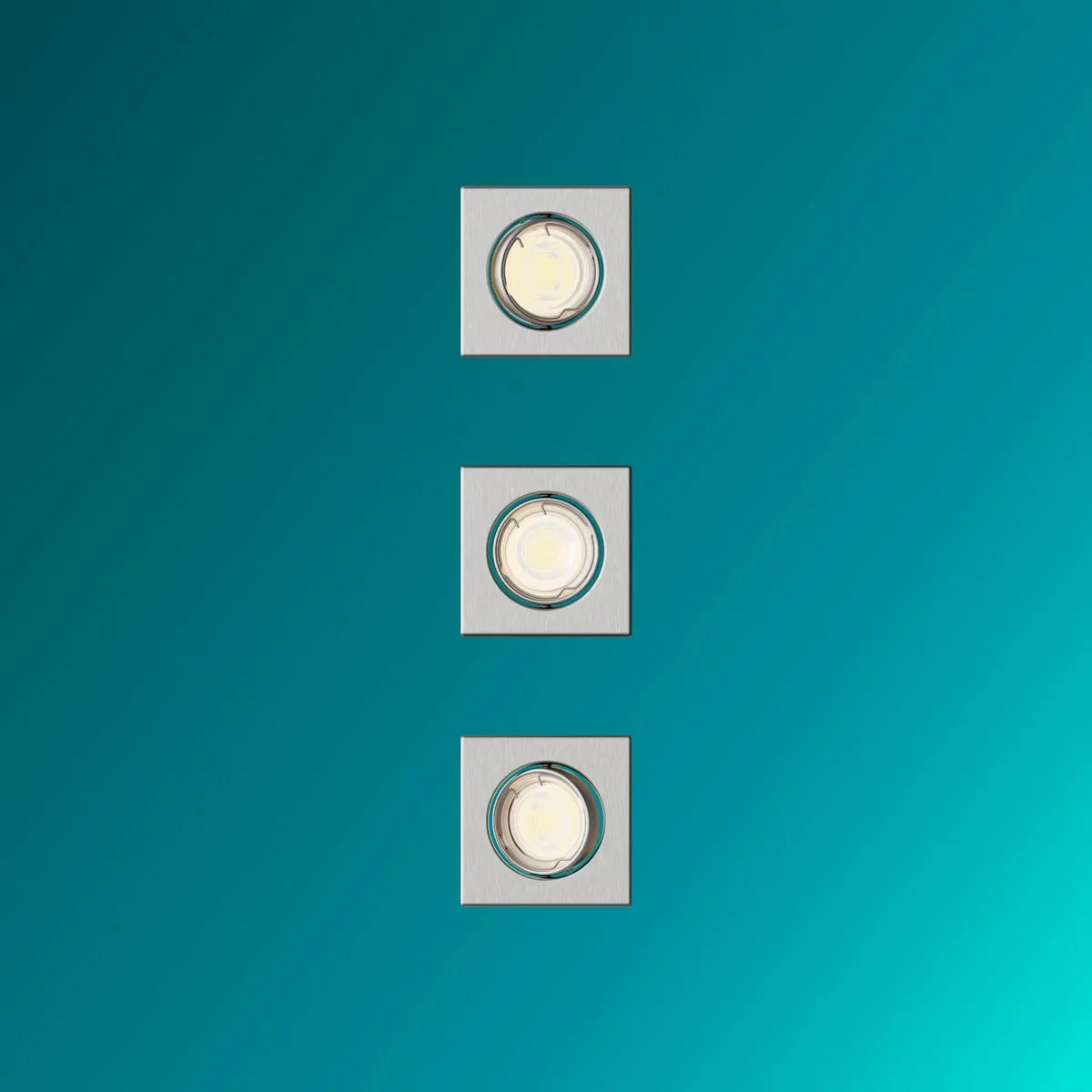 Philips Hue Peridot Set 3 Inbouwspots Nikkel - GU10 Warmwit - Incl. Dimmer Switch