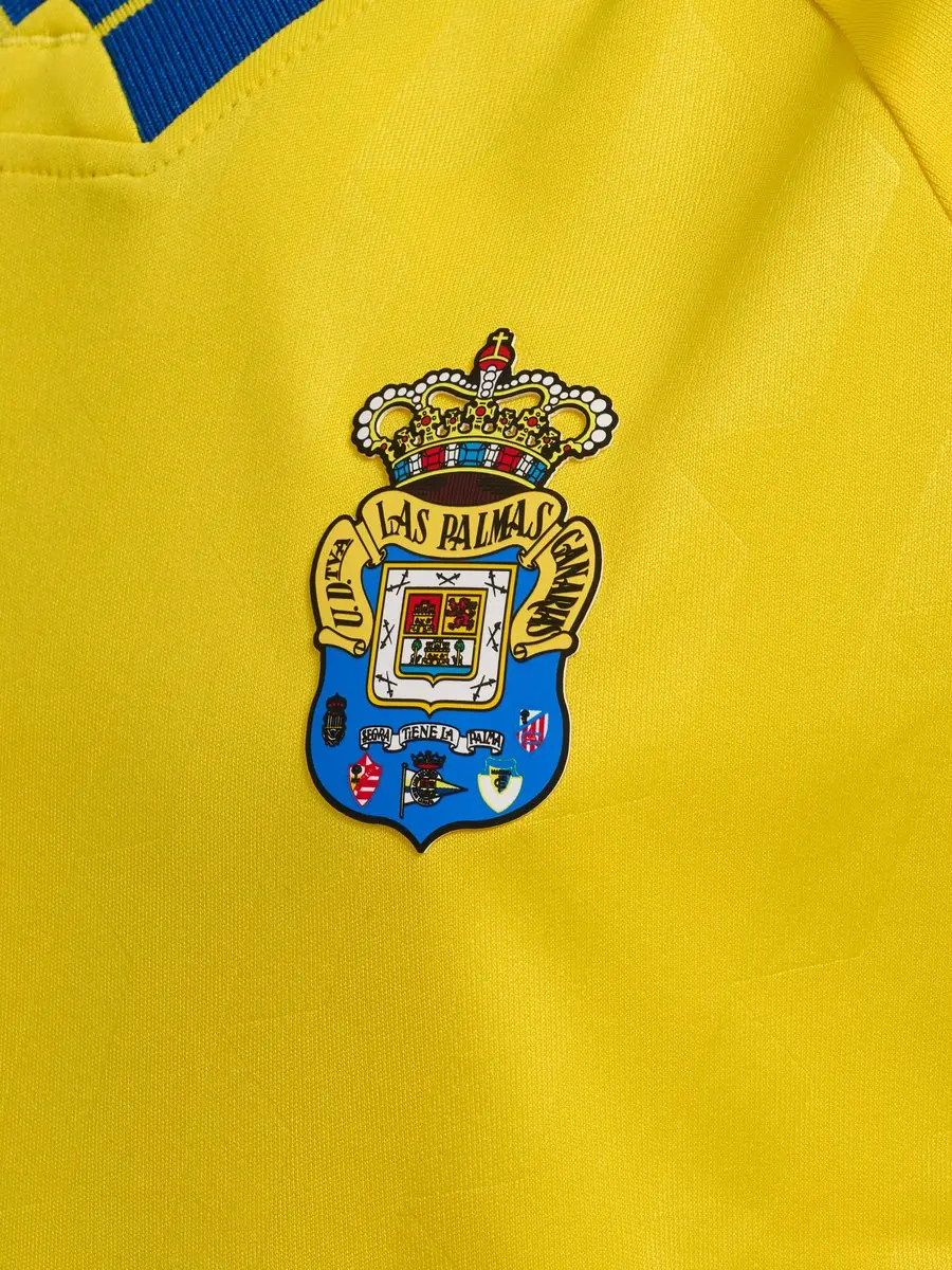 Hummel Ud Las Palmas 25/26 Thuis Korte Mouw T-shirt Junior Geel 128 cm Kinderen