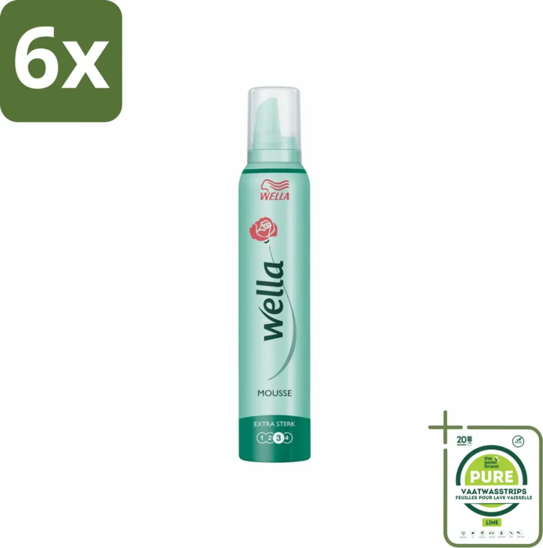 Wella Extra Strong Hold Haarmousse 200ml