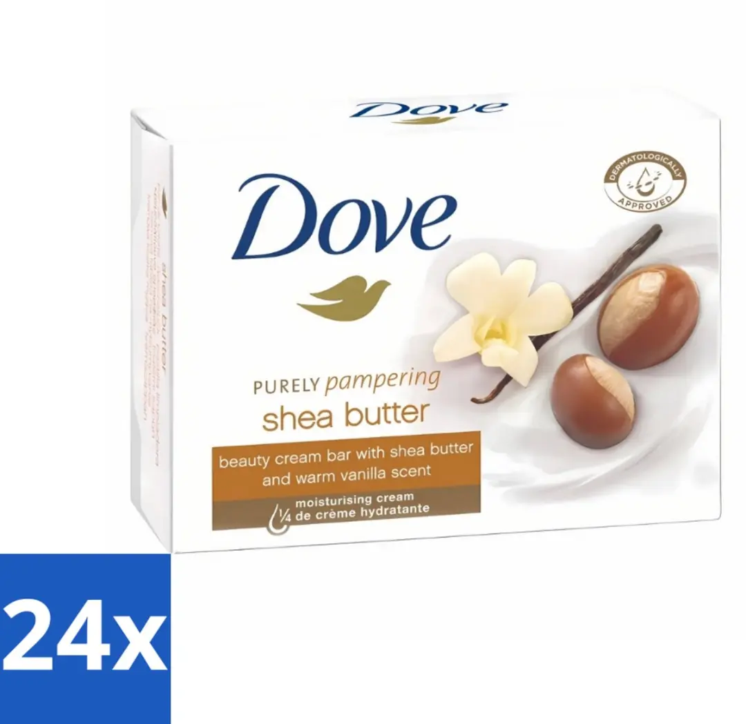 Dove Purely Pampering Sheaboter Zeep 90g