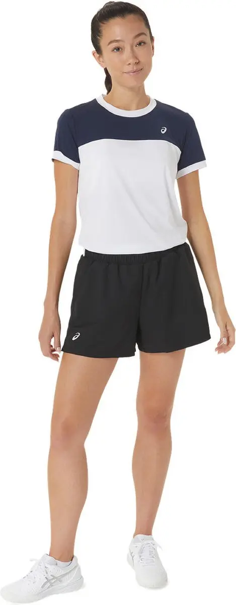 Asics Short Court Dames Zwart