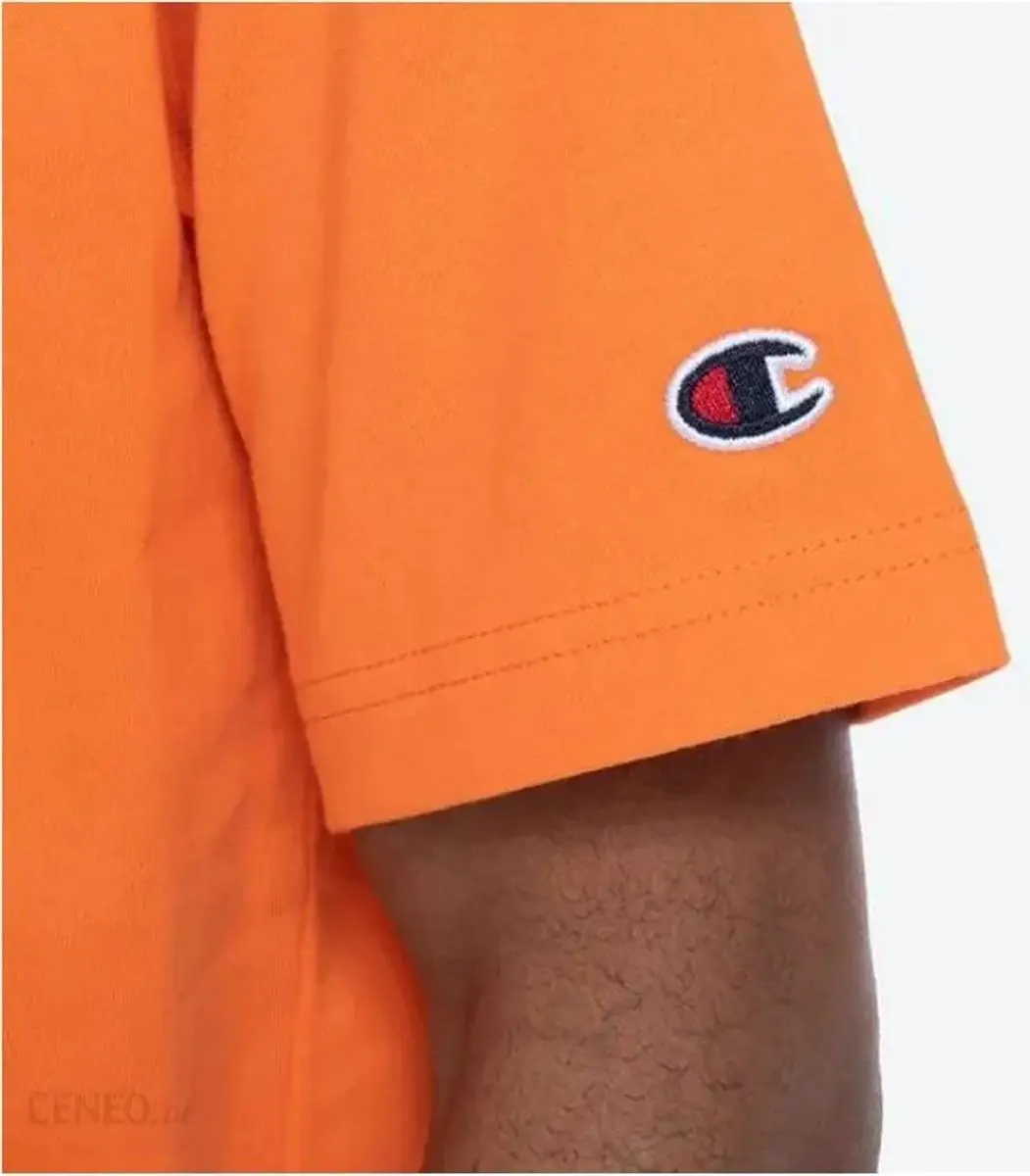 Champion Heren Hoodie - Oranje S