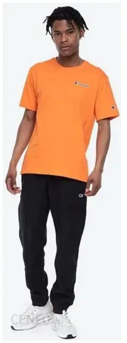 Champion Heren Hoodie - Oranje S