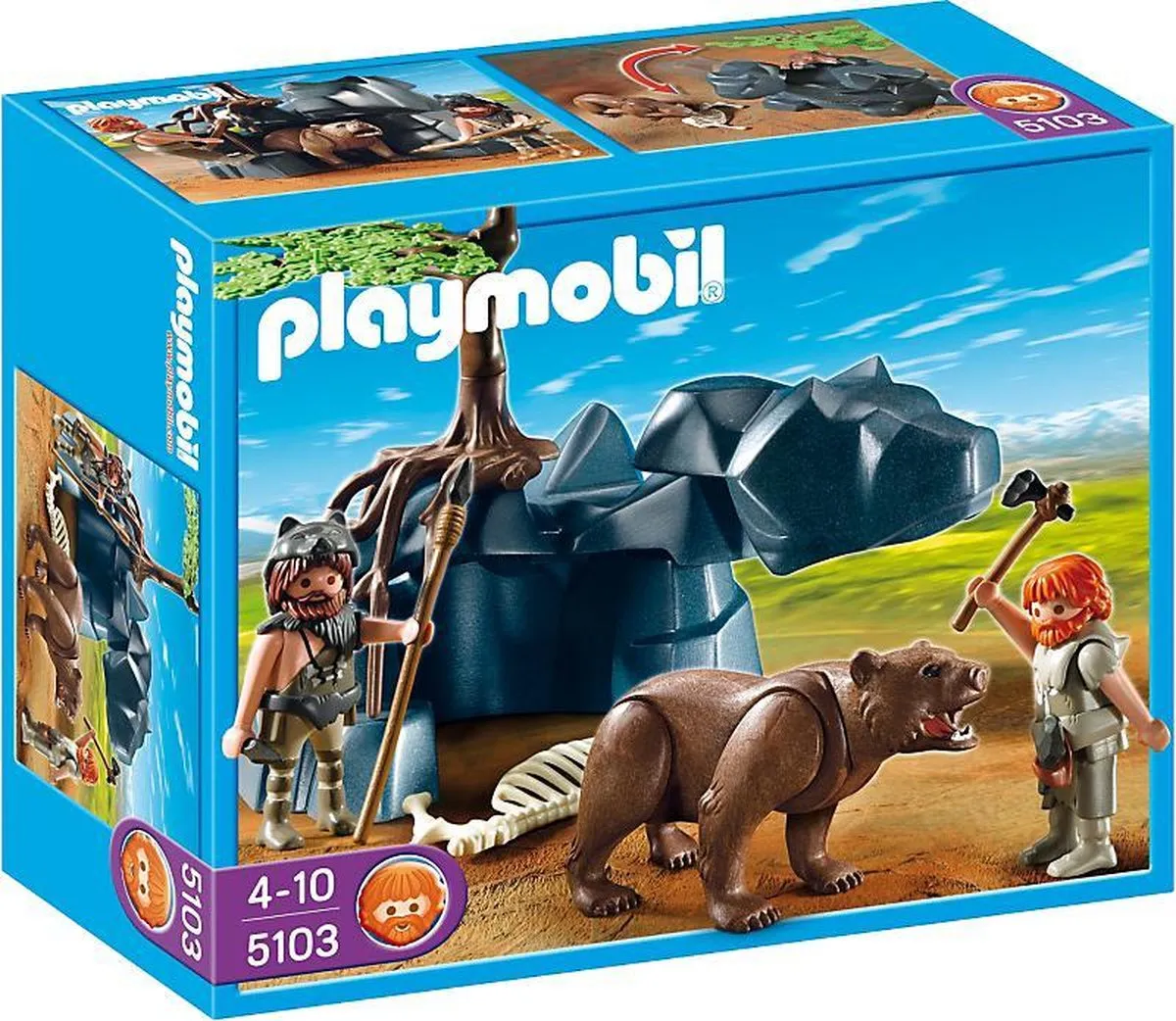 Playmobil Grotbewoners Met Beer 5103