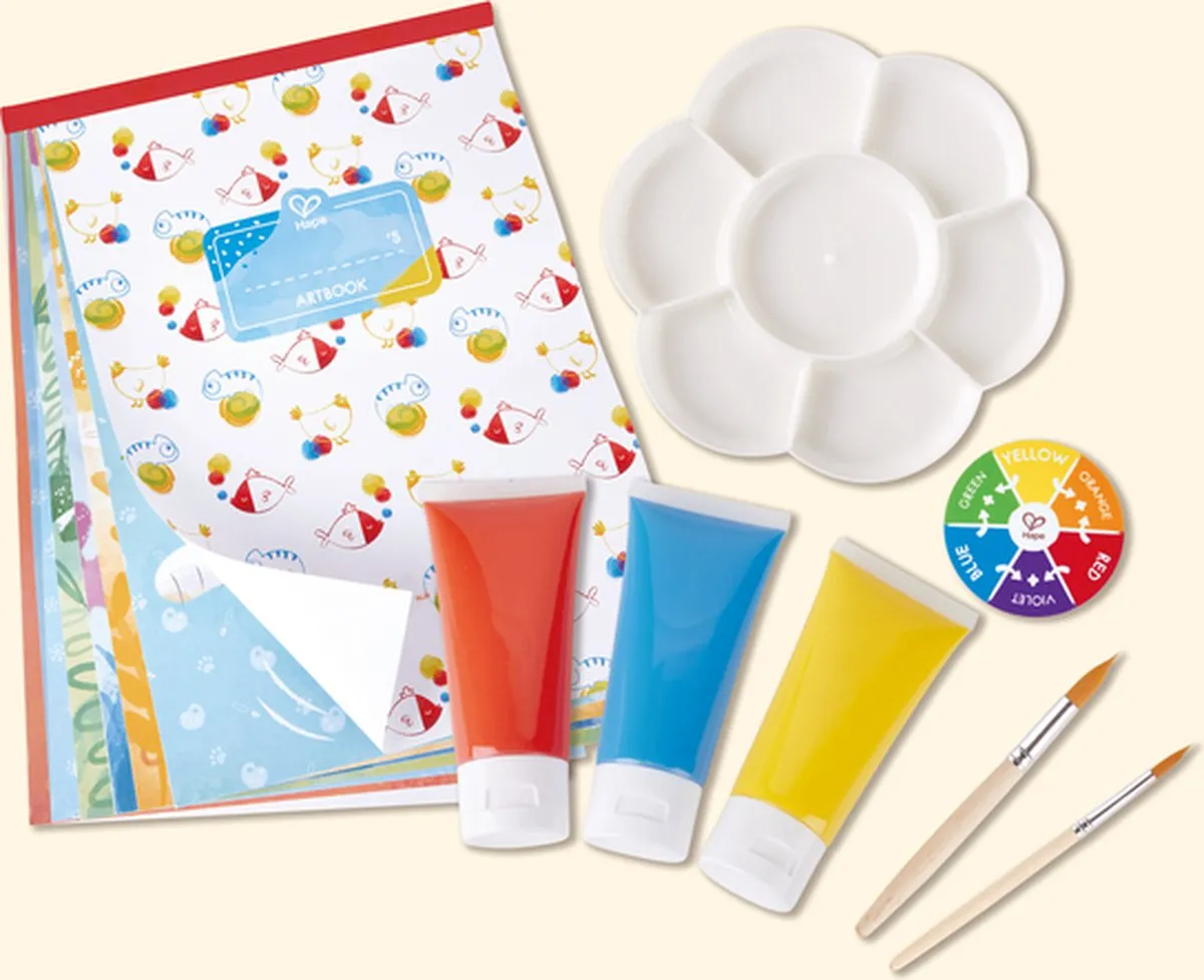 Hape Farbmix-Malerei - 1 Stuks - Veelkleurig
