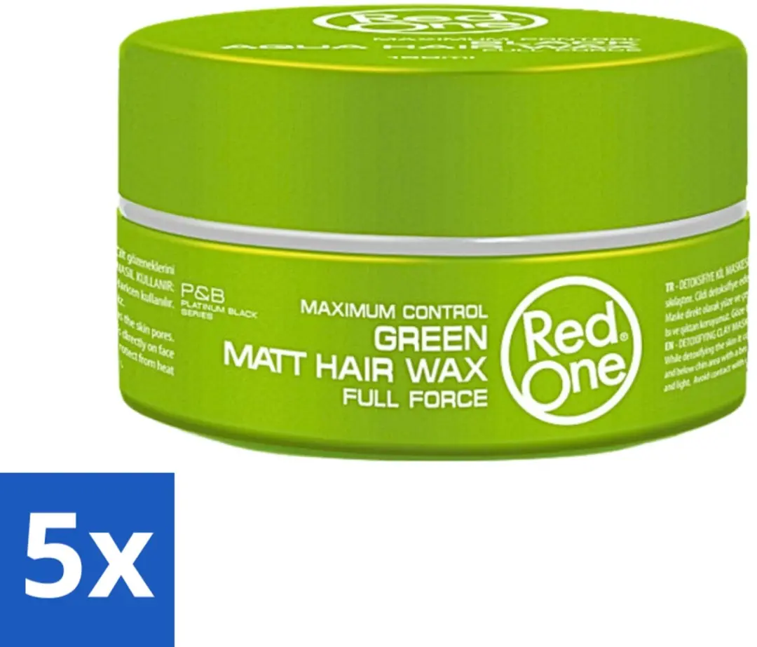 Red One Haarwax Groen