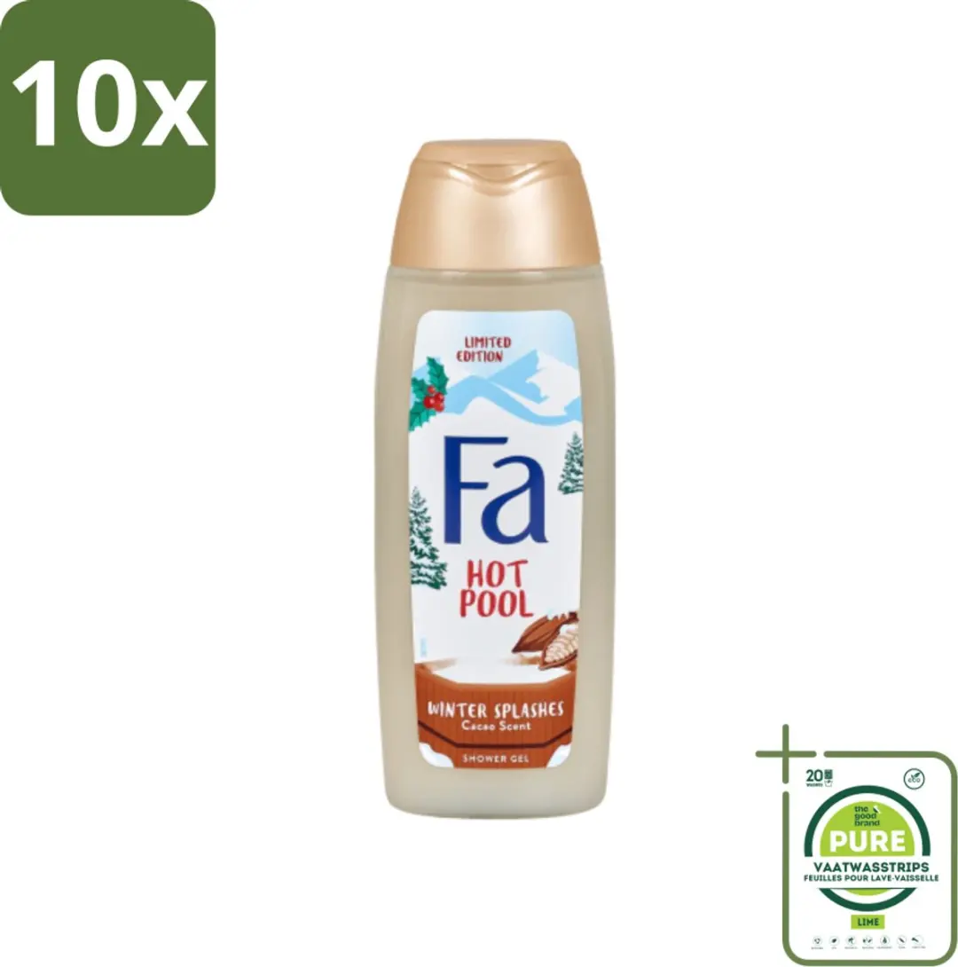 Fa Winter Splashes Hot Pool Cacao Douchegel 250ml