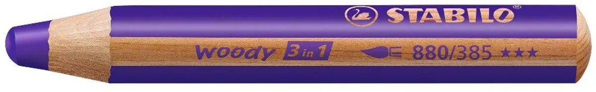 STABILO Woody Potlood - Violet