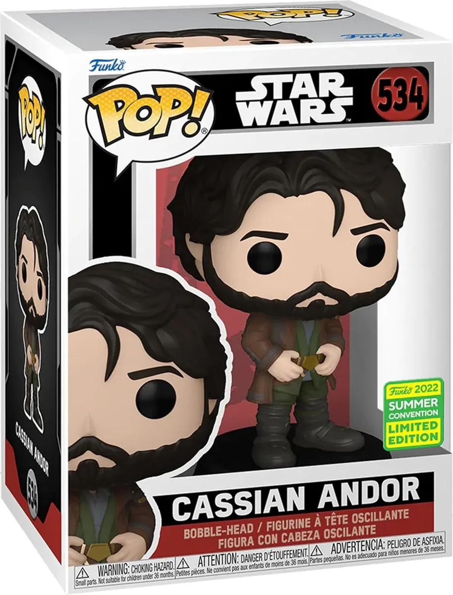 Funko Pop! Star Wars Andor Cassian Andor