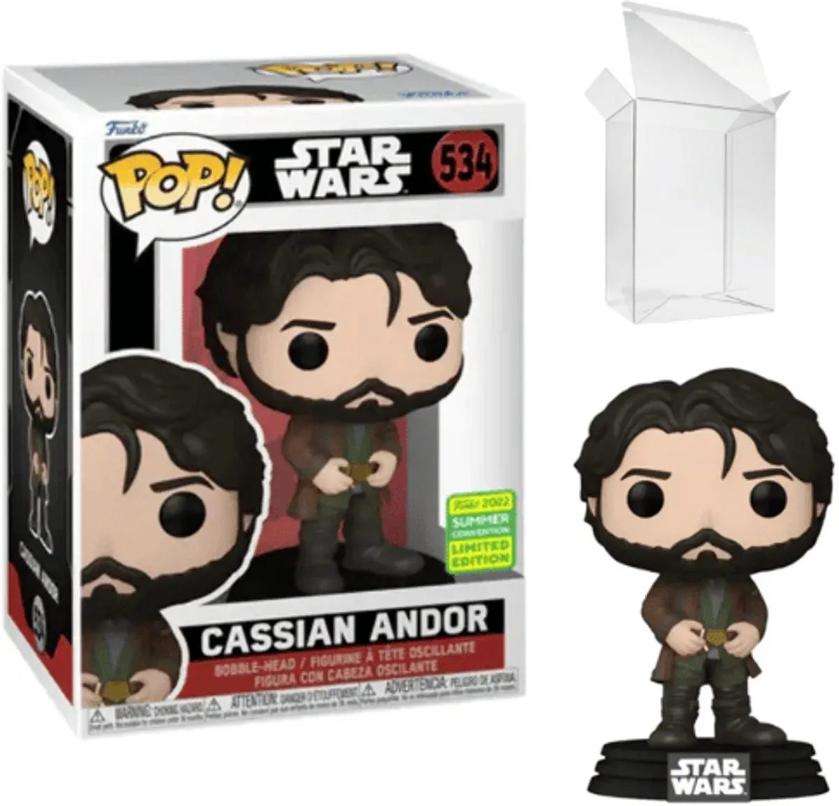 Funko Pop! Star Wars Andor Cassian Andor - 534 - Veelkleurig