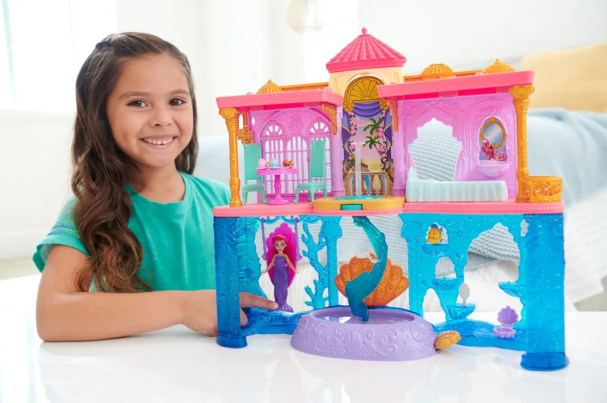 Disney Princess Ariel Land- en Zeekasteel - Minipop 1 Stuks