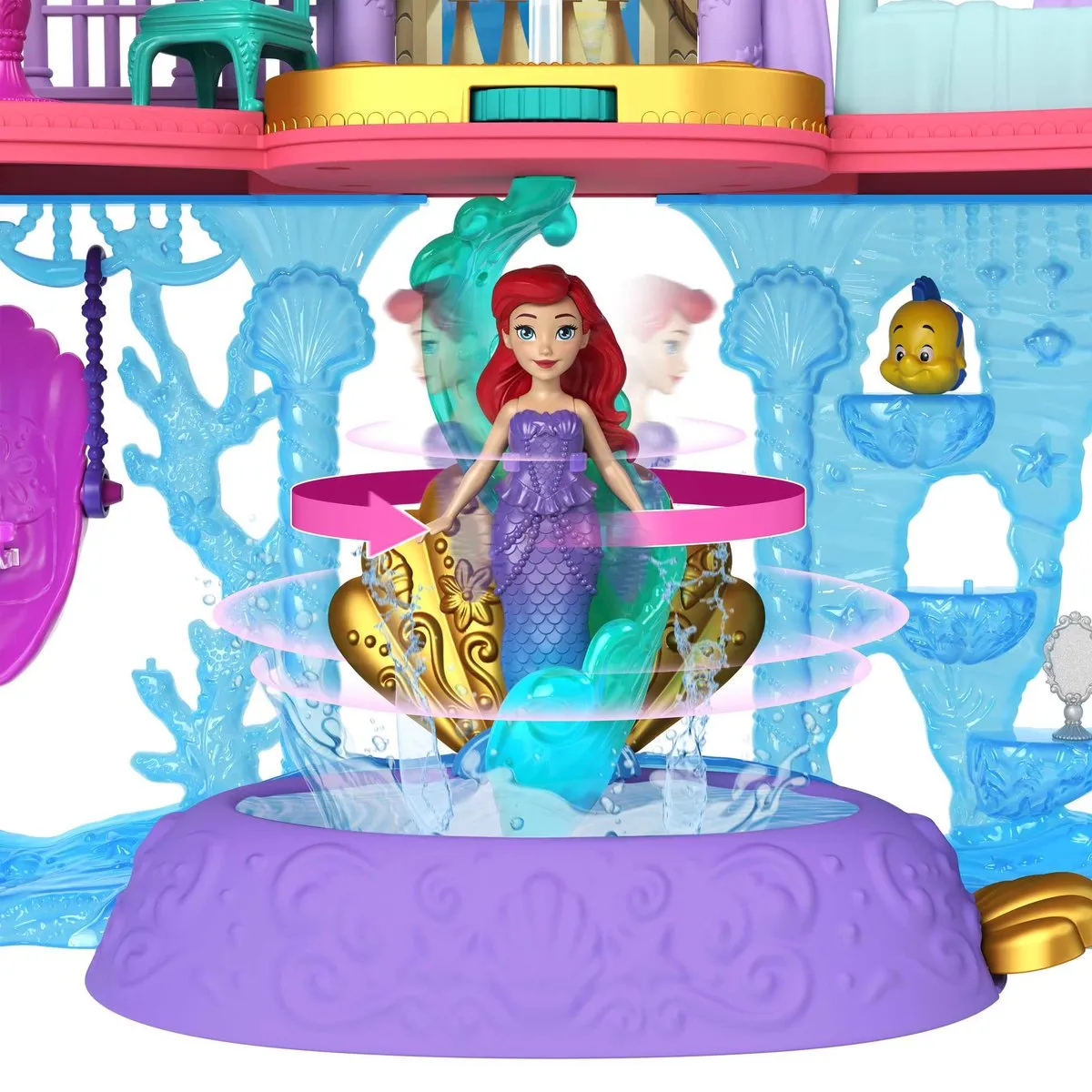 Disney Princess Ariel Land- en Zeekasteel - Minipop 1 Stuks