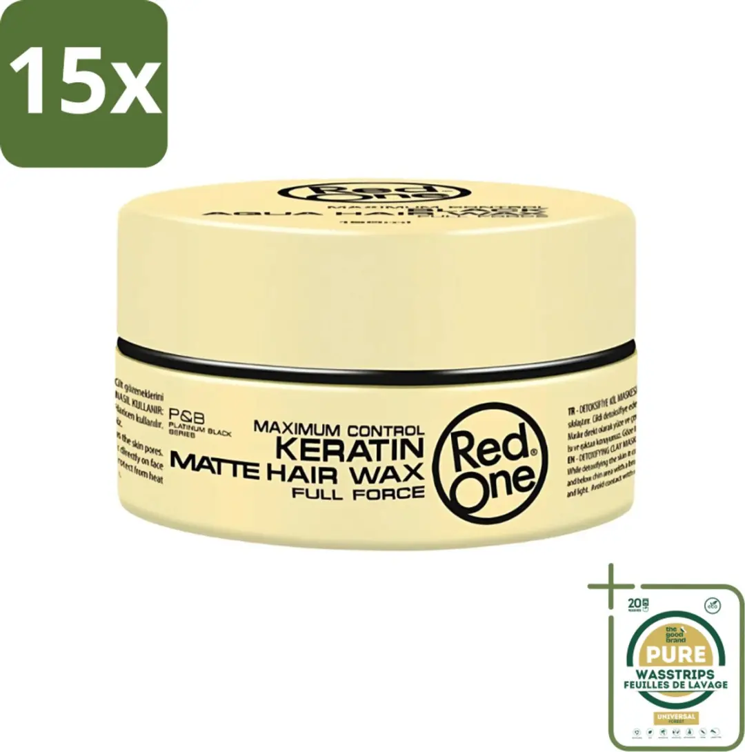 Red One Keratin Matte Haarwax 150ml