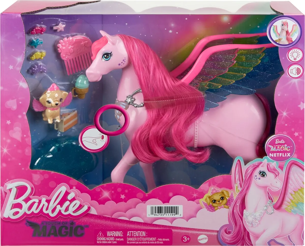 Barbie A Touch of Magic Pegasus HLC40 - Roze
