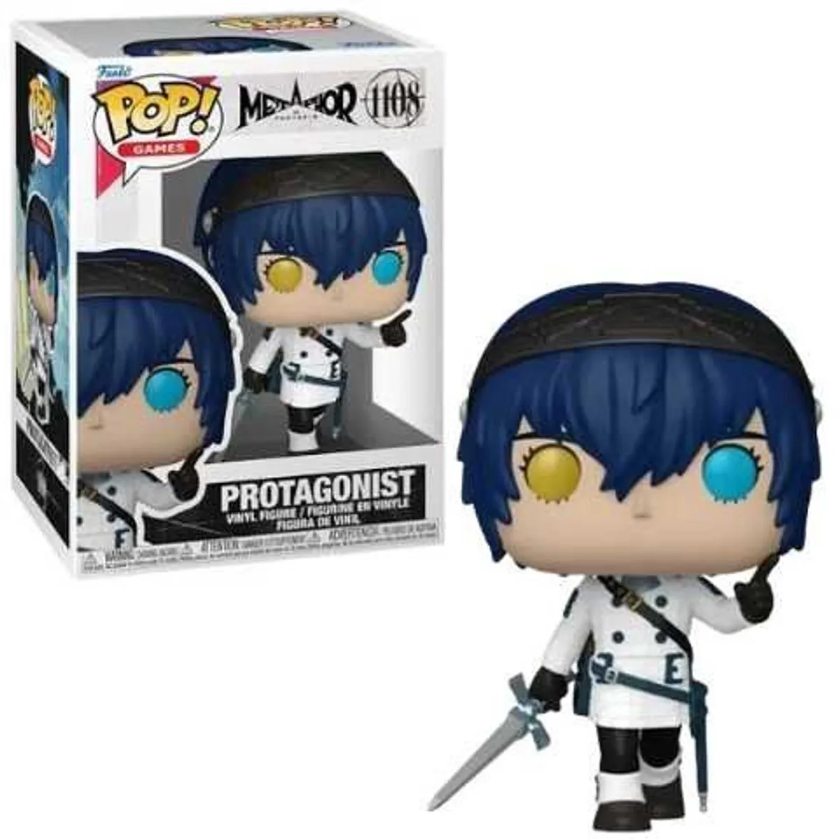 Funko Pop! Games Metaphor ReFantazio Protagonist #1108 - Multicolor