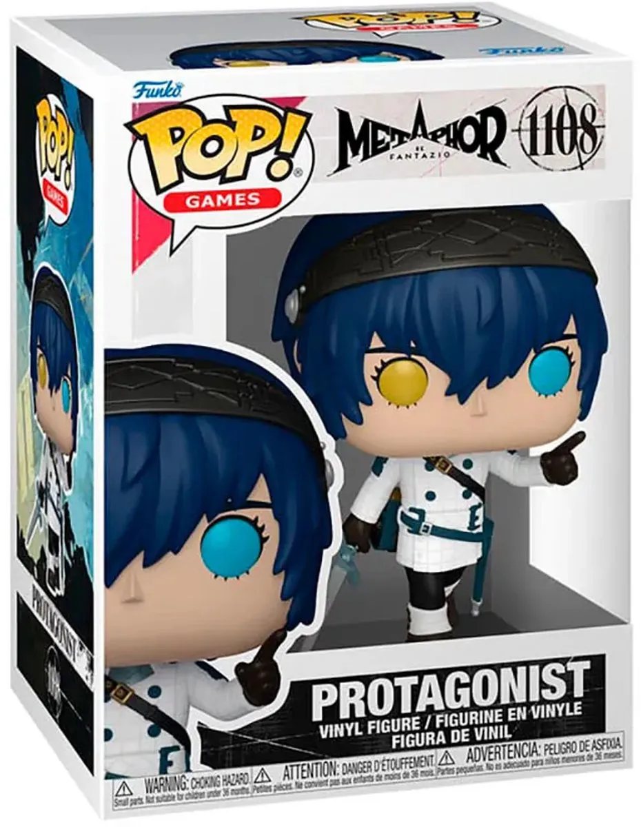 Funko Pop! Games Metaphor ReFantazio Protagonist #1108 - Multicolor