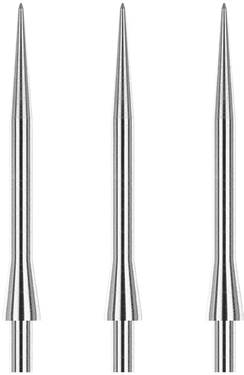 Winmau Velocity Silver Effect Dartpoints 32 mm