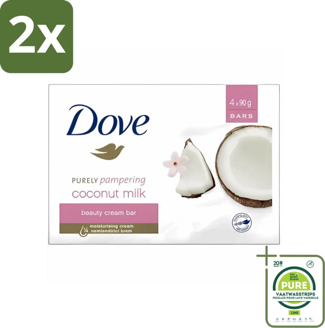Dove Purely Pampering Zeep Kokos 800g