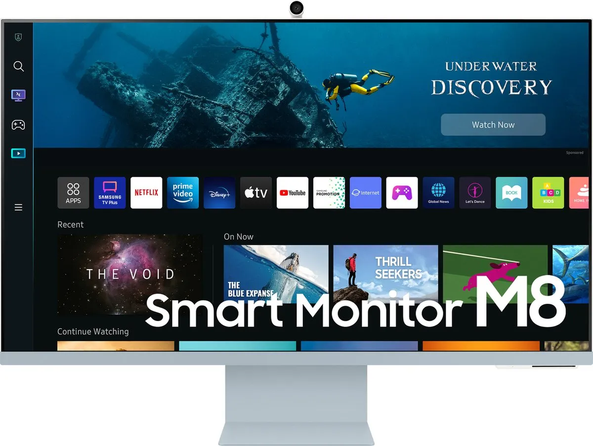 Samsung M8 LS32BM80BUU 4K Smart Monitor 32 Inch