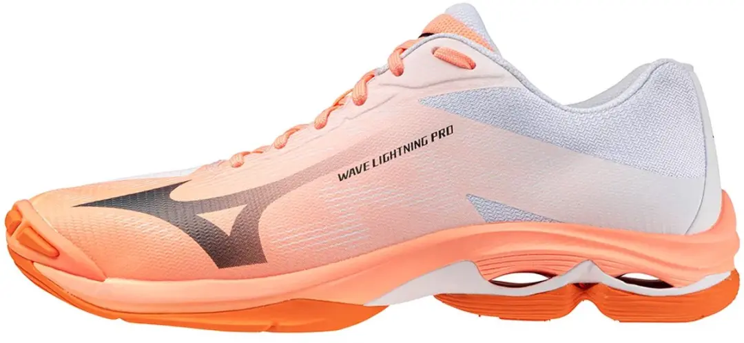 Mizuno Wave Lightning Pro Indoor Sportschoenen Oranje EU 38