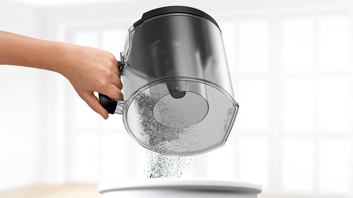 Bosch Serie 6 BGC41LSIL Stofzuiger - 600W - 2,4L - Zwart/Wit