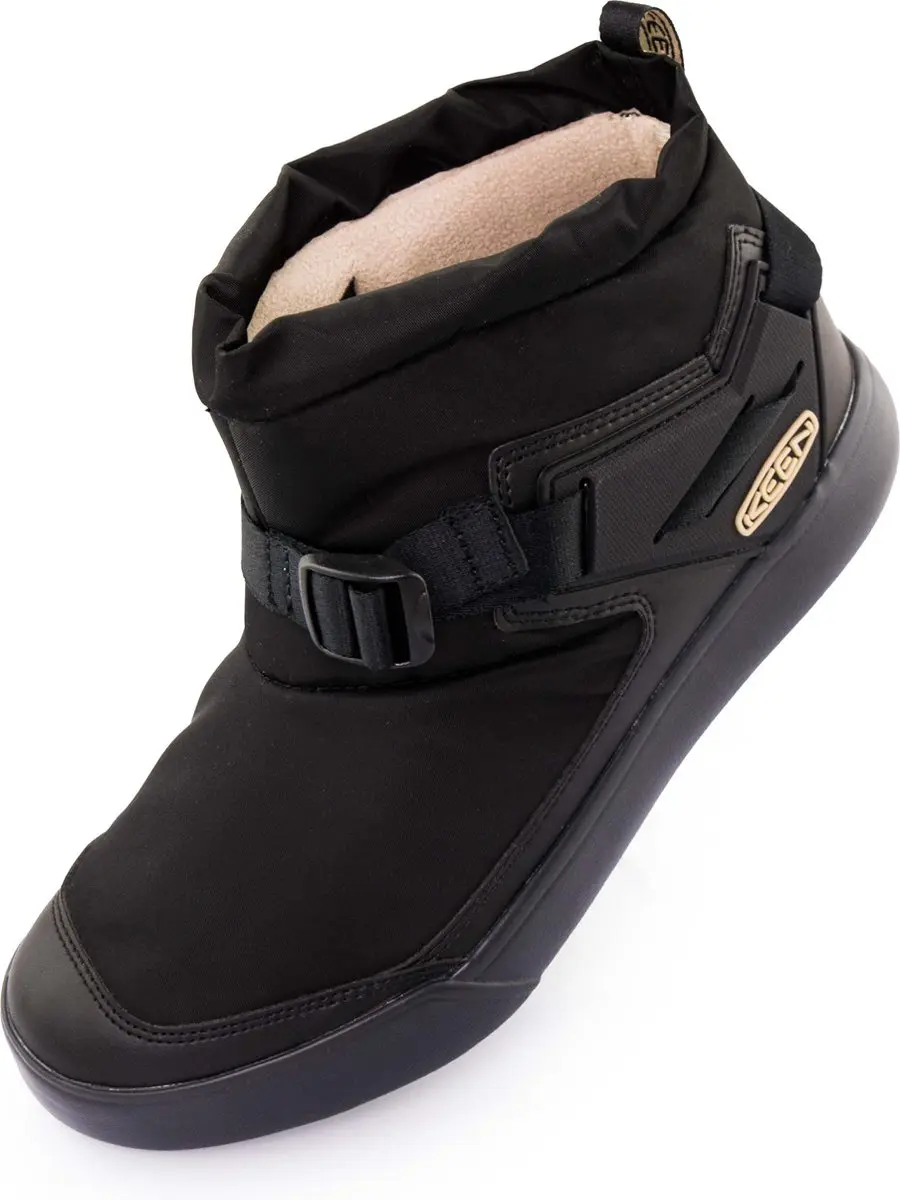 Dameswinterlaarzen Keen Wmns Hoodromeo Mini Zwart-zwart Zwart