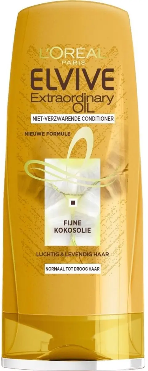 L'Oréal Paris Elvive Extraordinary Oil Conditioner 200ml - 4 Stuks