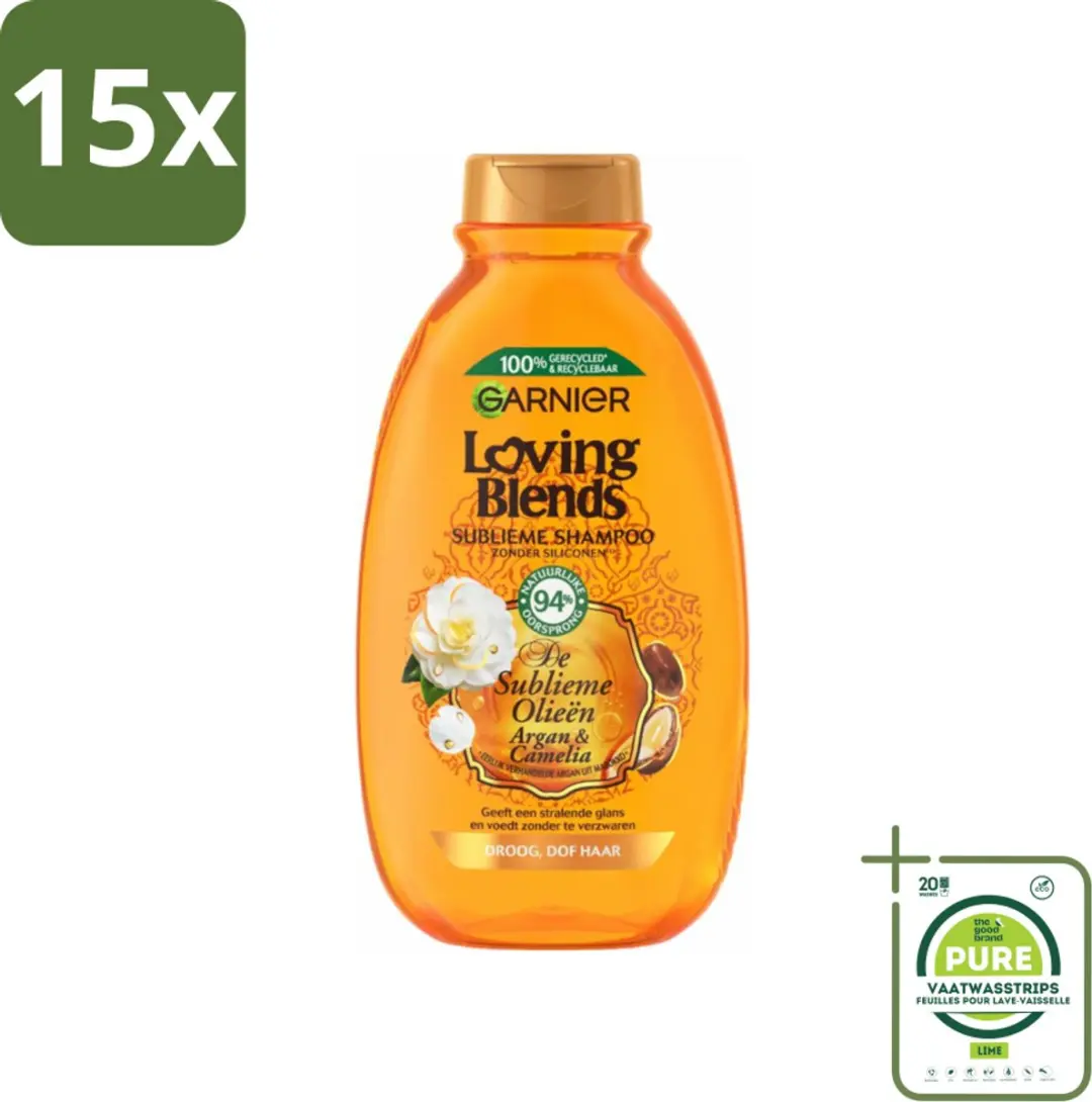 Garnier Loving Blends Argan & Cameliaolie Shampoo 300ml