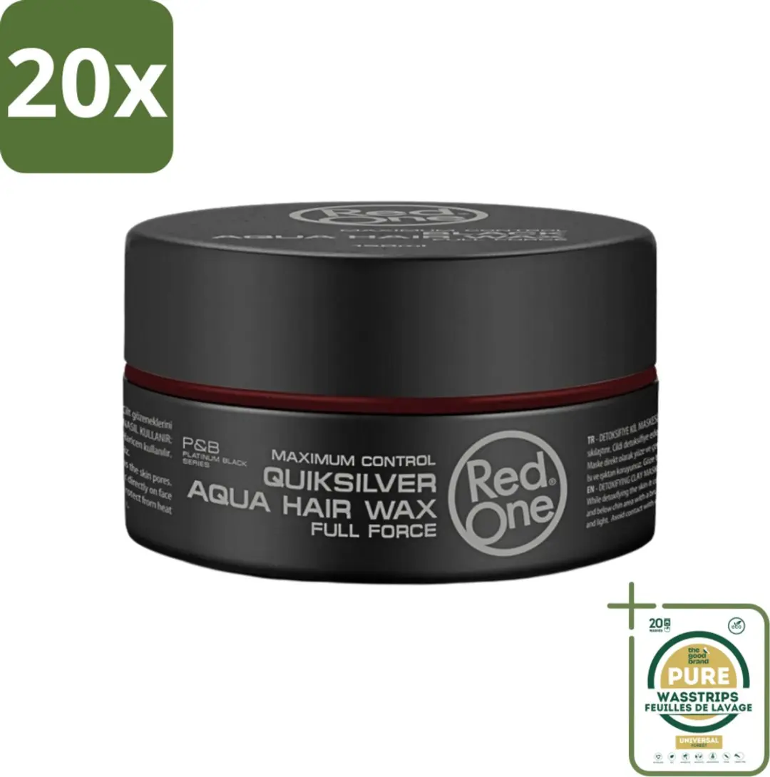 Red One Quicksilver Aqua Hair Wax 150ml
