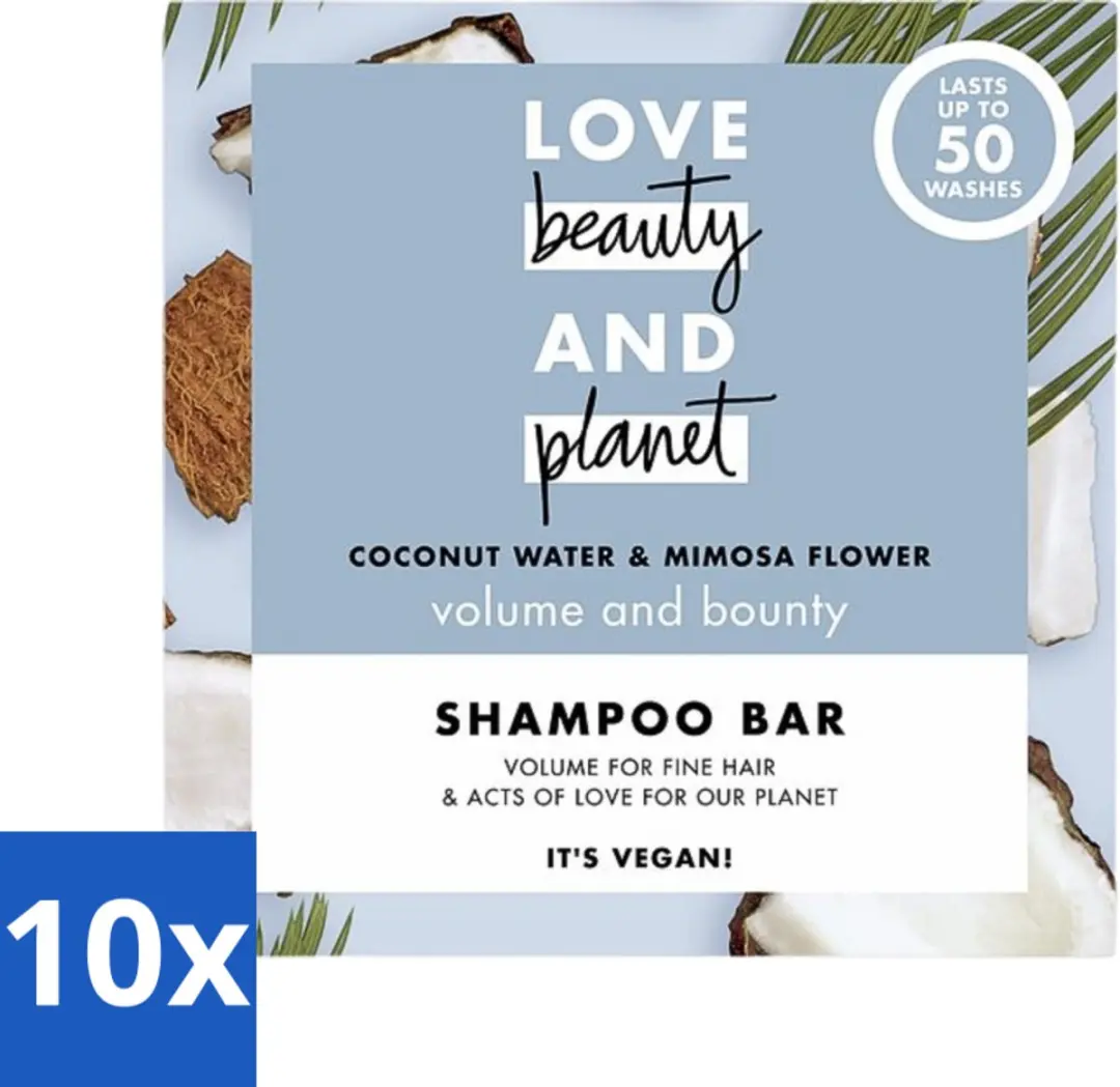 Love Beauty and Planet Shampoo Bar Coconut Water & Mimosa Flower