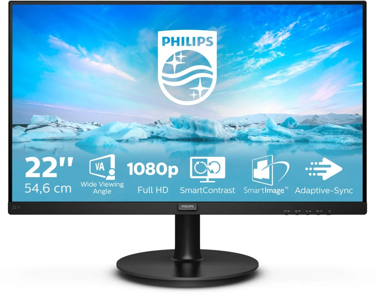 Philips V-line 221V8 Monitor 22" FHD