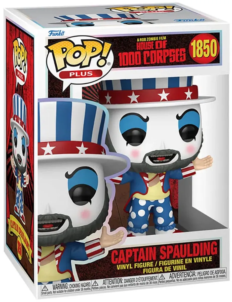 Funko Pop! Plus Captain Spaulding #1850 - Multicolor