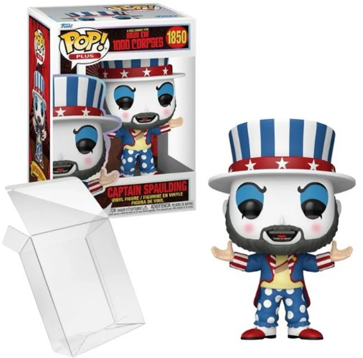 Funko Pop! Plus Captain Spaulding #1850 - Multicolor