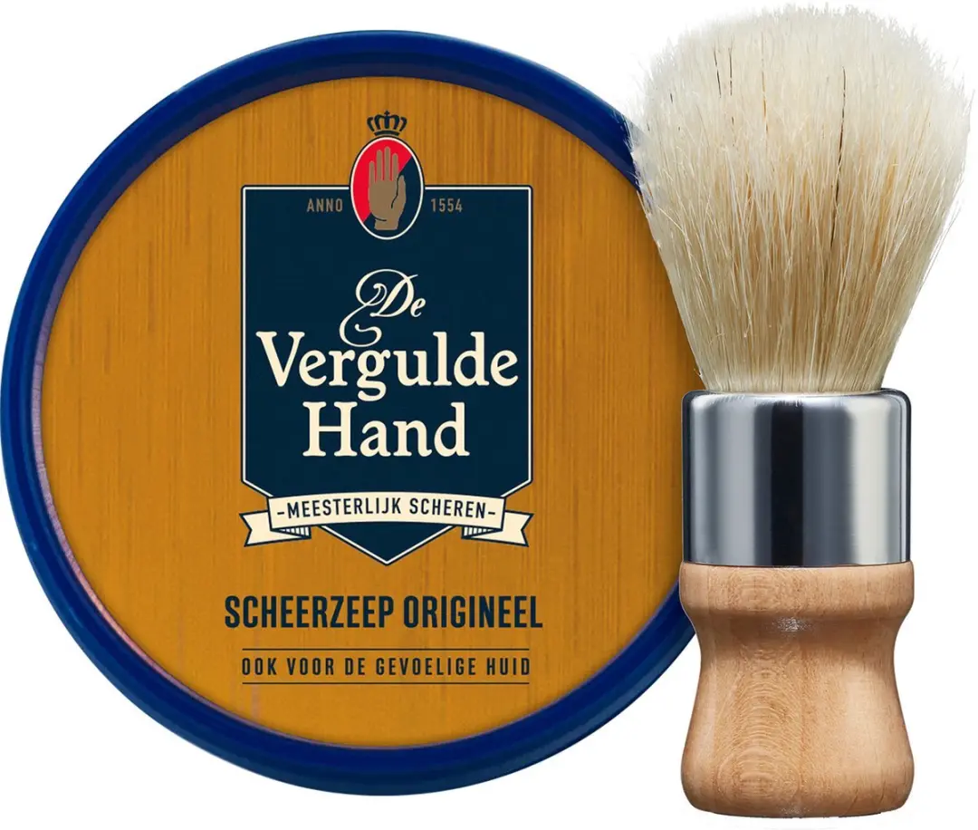 Vergulde Hand Scheerzeep Tablet 75g - 10 Stuks
