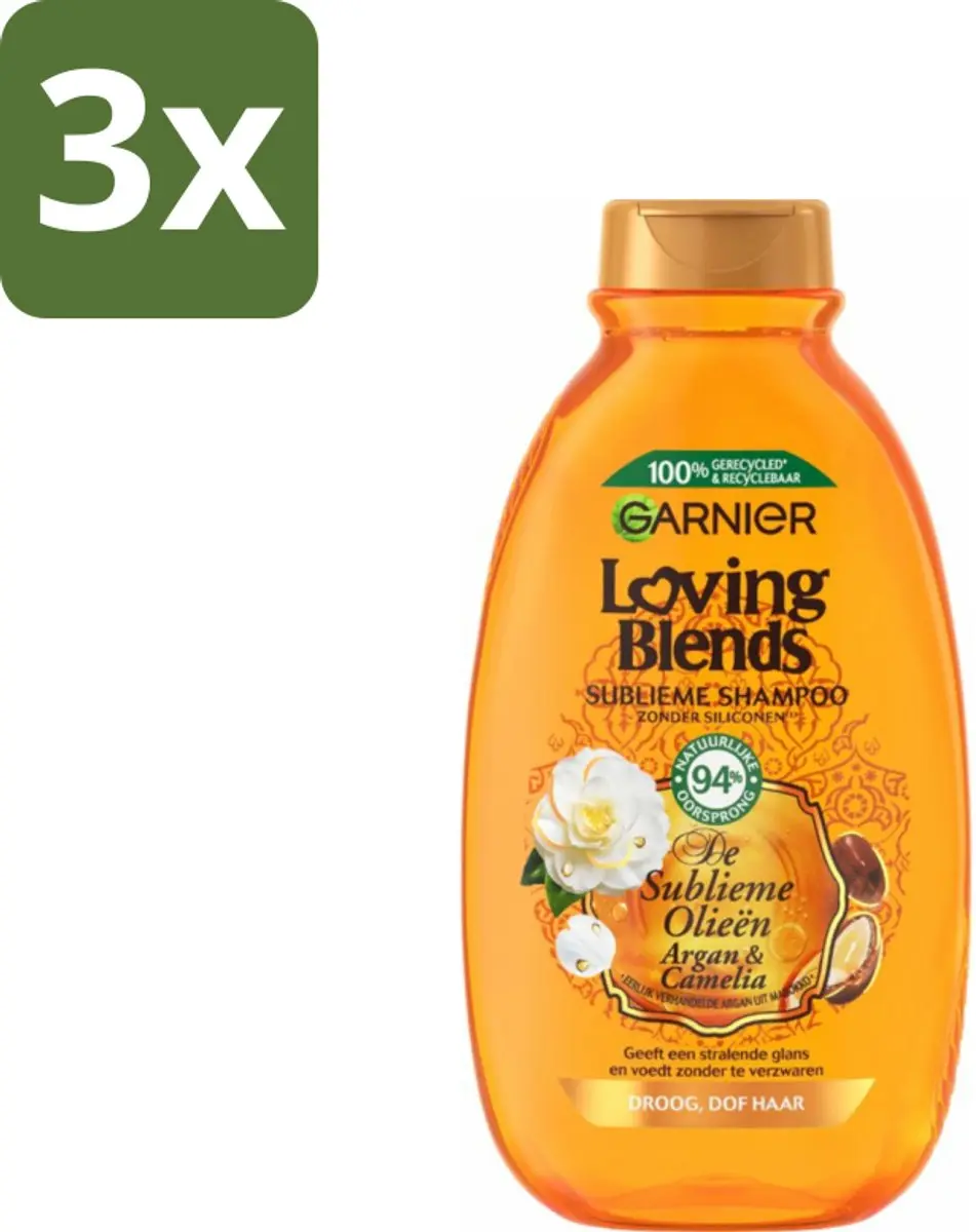 Garnier Loving Blends Argan- en Cameliaolie Shampoo 300 ml
