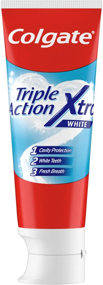 Colgate Triple Action Xtra White Tandpasta 750ml - 10 Stuks
