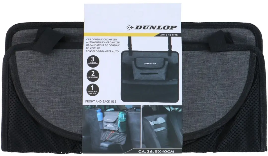 Dunlop Autoconsole Organizer - Grijs - afbeelding 4 van 4