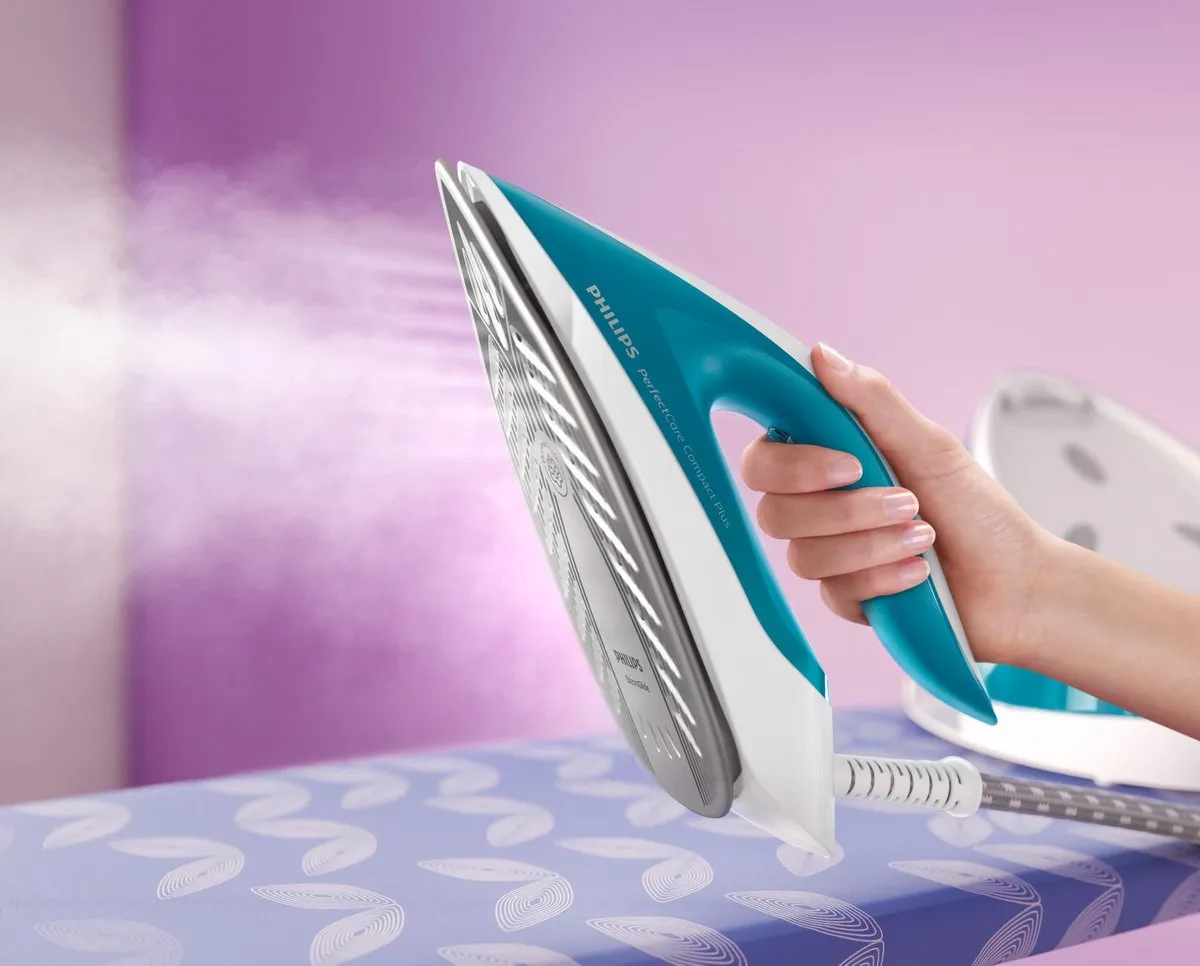 Philips PerfectCare Compact Plus GC7920/20 Stoomgenerator - Aqua Blauw - afbeelding 6 van 6