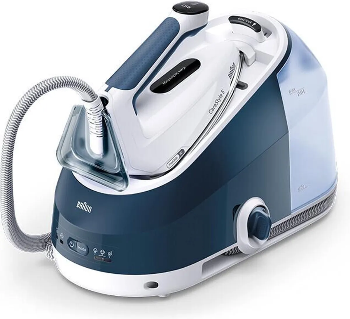 Braun CareStyle 5 IS5245BL - Stoomgenerator - Lichtgewicht Strijkijzer - Groot Waterreservoir - Blauw
