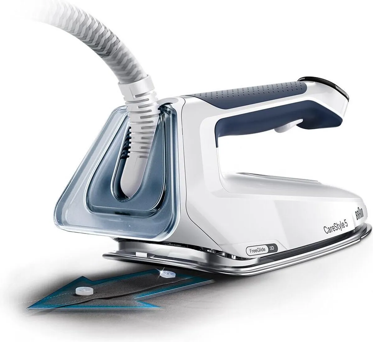 Braun CareStyle 5 IS5245BL Stoomgenerator - 2400W - 2L - Blauw - afbeelding 6 van 6
