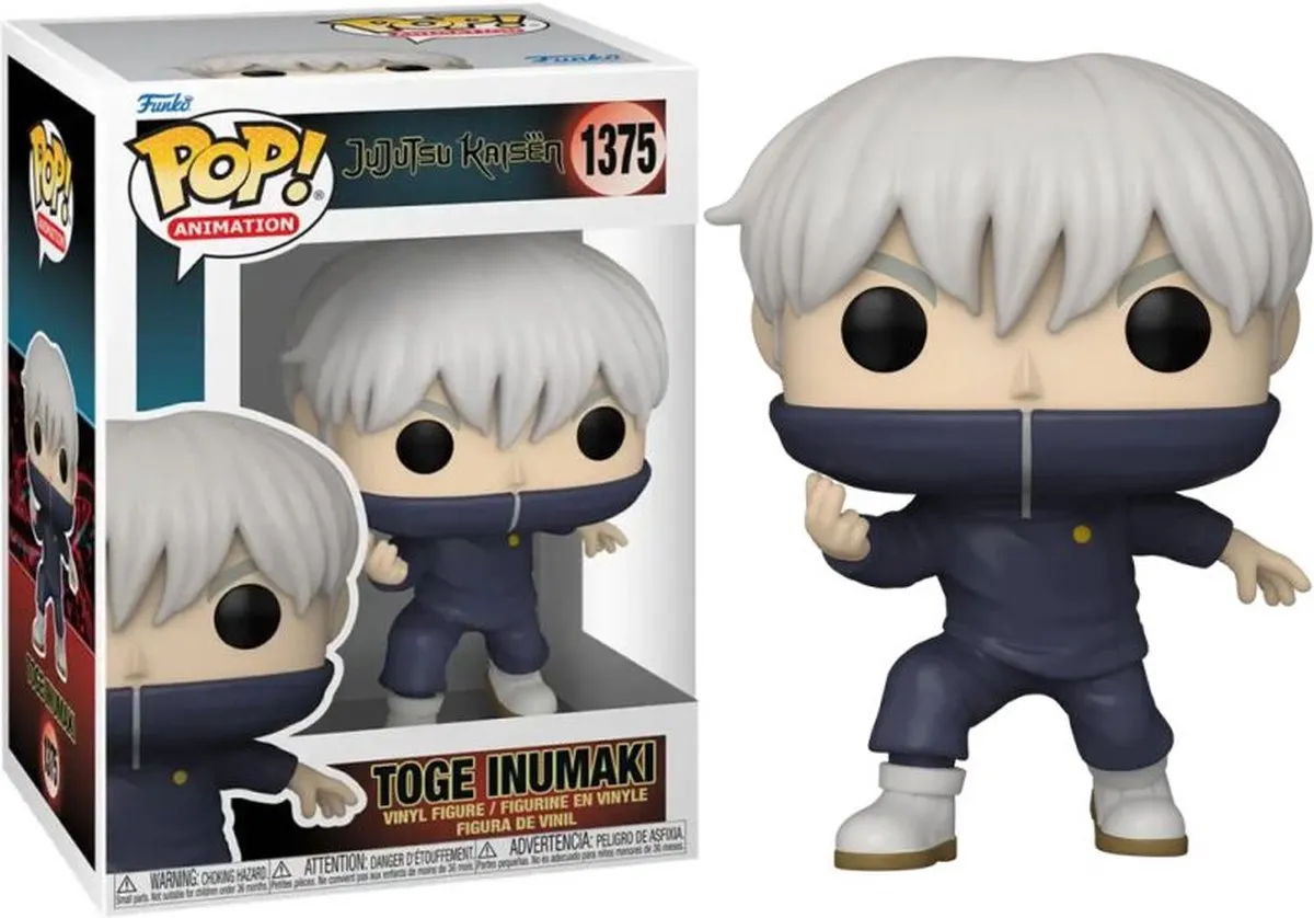 Funko Pop! Jujutsu Kaisen Toge Inumaki #1375 - 72047 - afbeelding 6 van 6