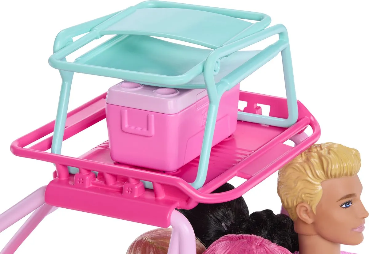 Barbie Mysteries Beach Detectives JFV68 Strandbuggy - Meerkleurig