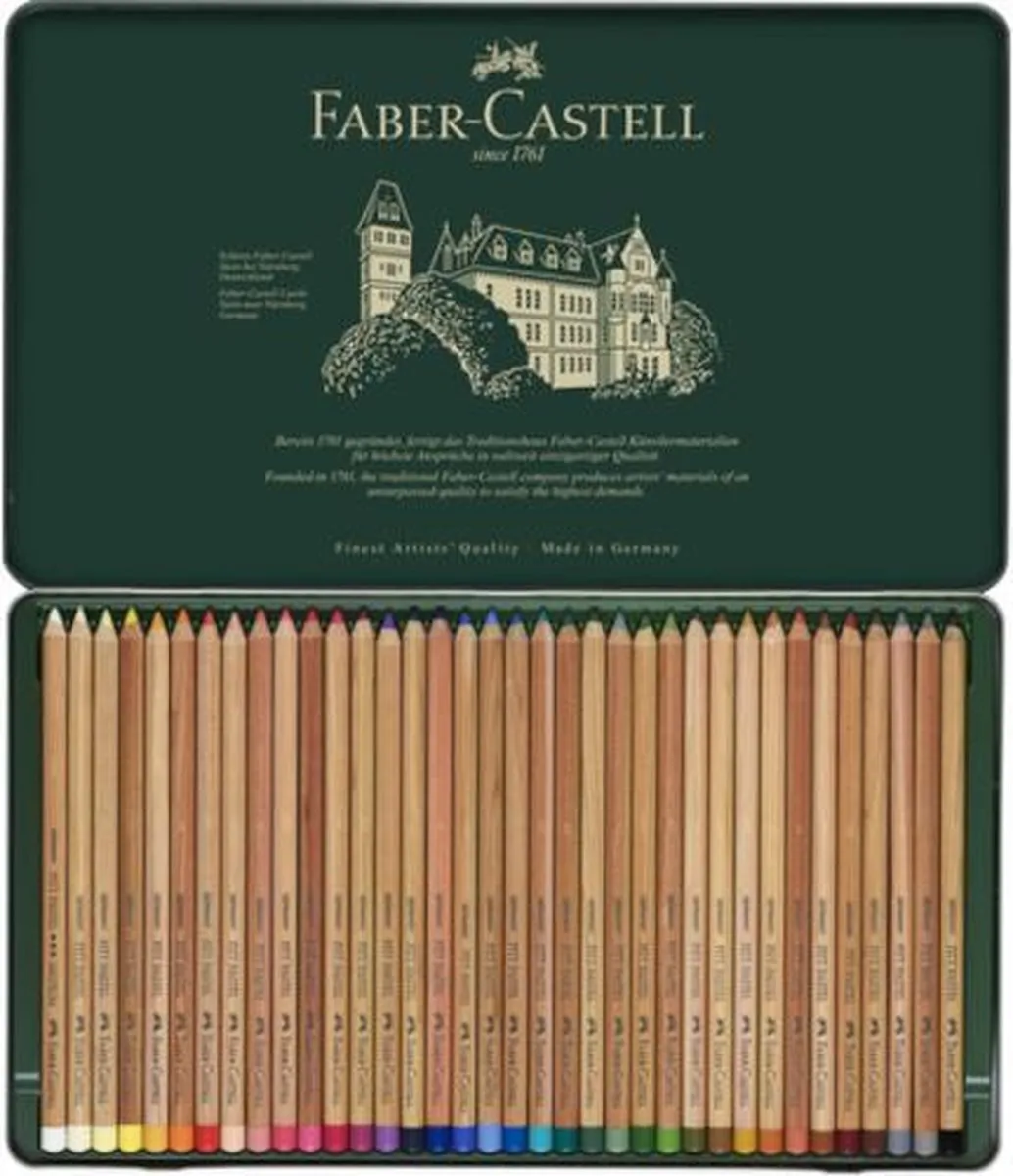 Faber-Castell Pitt Pastelpotloden FC-112136 - 36 Stuks