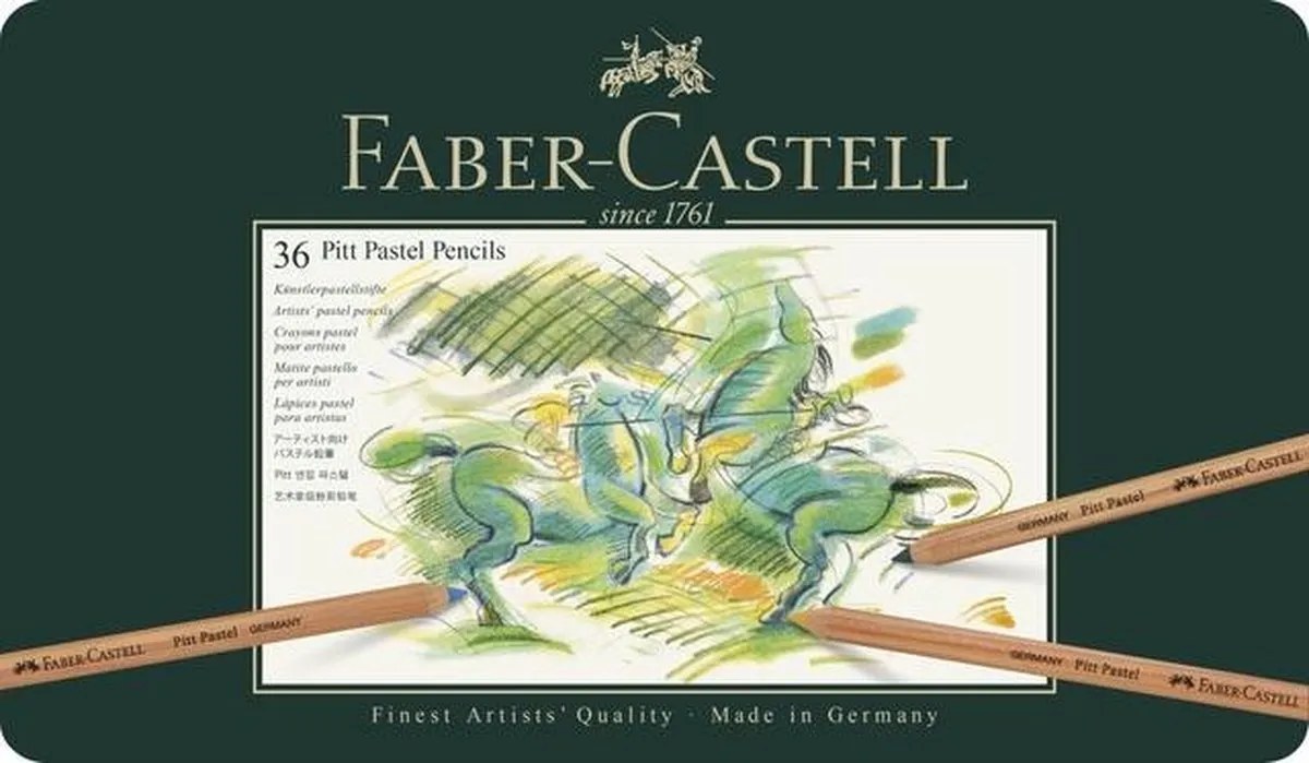 Faber-Castell Pitt Pastelpotloden FC-112136 - 36 Stuks