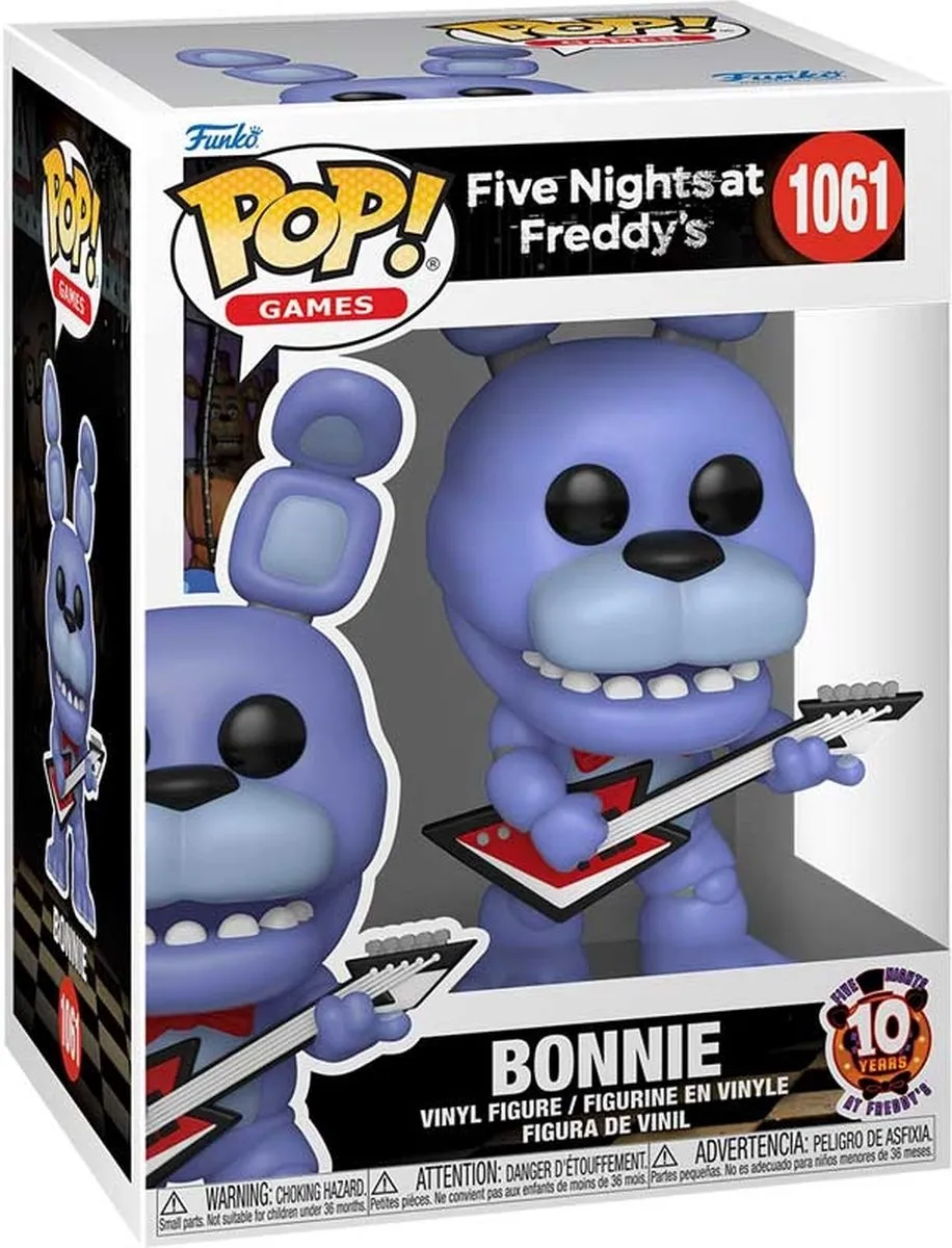 Funko Pop! Bonnie Five Nights at Freddy's - 1061 - Multicolor